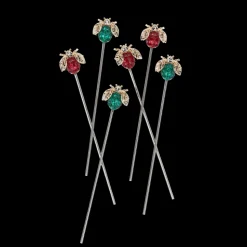 Sparkle Bee Swizzle Sticks
