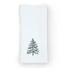 Sparkling Christmas Tree Napkin, Set of 4