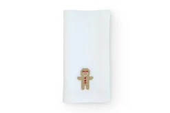 Sparkling Ginger Bread Napkin and Placemat, Set of 2