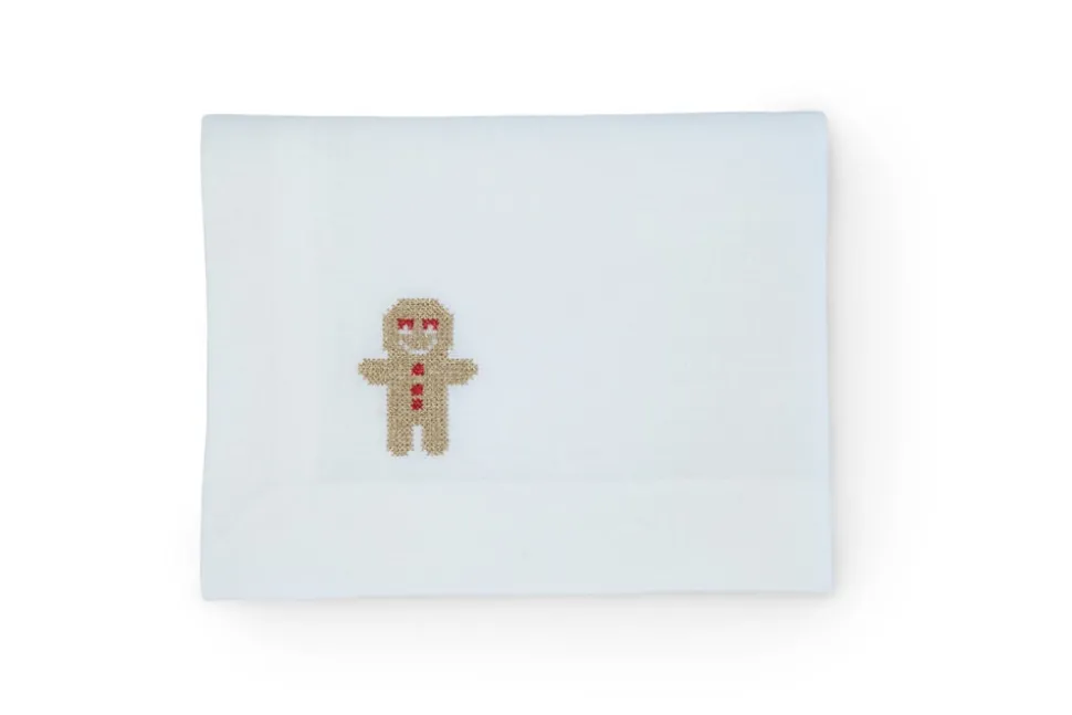 Sparkling Ginger Bread Napkin and Placemat, Set of 2