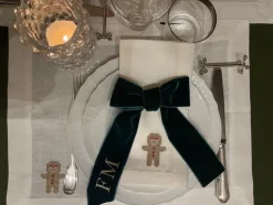 Sparkling Ginger Bread Placemat, Set of 4