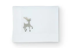 Sparkling Reindeer Napkin and Placemat, Set of 2