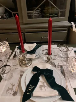 Sparkling Reindeer Napkin, Set of 4