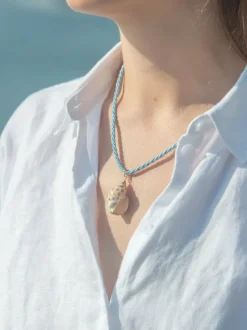 Speckle Shell Charm in Multi