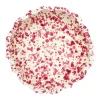 Speckled Serving Bowl in Burgundy