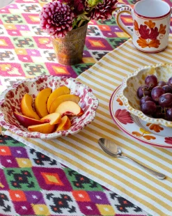 Speckled Small Bowl in Burgundy