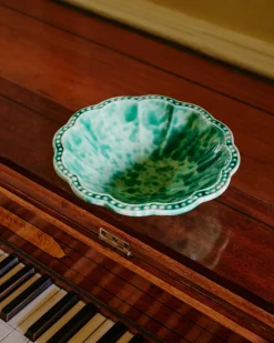 Speckled Small Bowl in Green