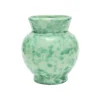 Speckled Vase in Green