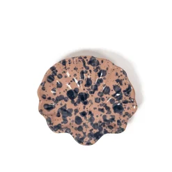 Splatter Coquillage Dish in Pink & Blue
