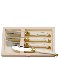 Spreaders in Wood Case, Set of 4