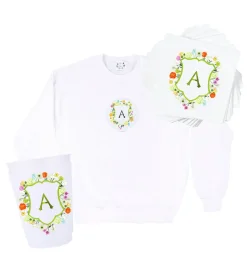 Spring Floral Crest Bundle