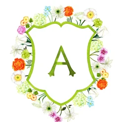 Spring Floral Crest Bundle