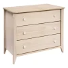 Sprout 3-Drawer Changer Dresser with Removable Changing Tray in Washed Natural & White