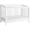 Sprout 4-in-1 Convertible Crib with Toddler Bed Conversion Kit in White