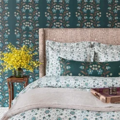 Spruce Tree of Life Suzani Pillow