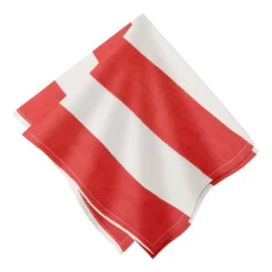 St. Tropez Napkins in Red, Set of 6
