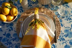 St. Tropez Napkins in Yellow, Set of 6