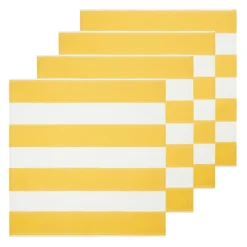 St. Tropez Napkins in Yellow, Set of 6
