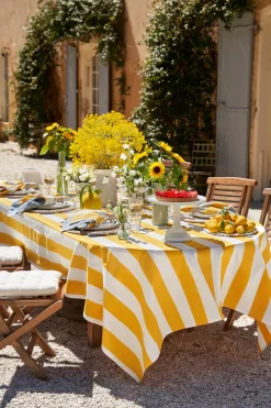 St. Tropez Tablecloth in Yellow