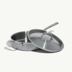 Stainless Clad Fry Pan in Stainless Clad