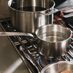 Stainless Clad Saucepan in 2 QT