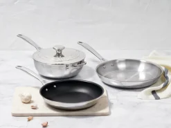 Stainless Steal Nonstick Frying Pan