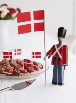 Standard-Bearer in Red, White, and Blue