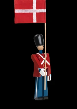 Standard-Bearer in Red, White, and Blue