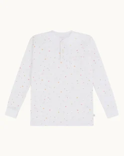 Star & Crown Pajama in Child Pink
