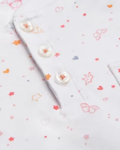 Star & Crown Pajama in Child Pink