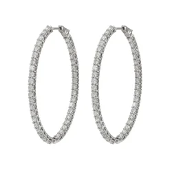 Starlight Grande Diamond Hoop Earrings