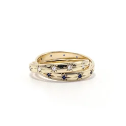 Starry Night Rolling Ring