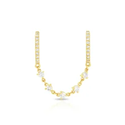 Starstruck Double Huggie Earring