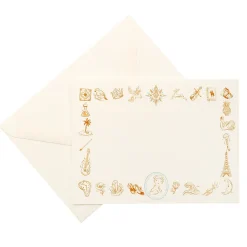 Stationery Card Set in Orange