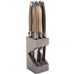 Steak Knives in Linen, Set of 6