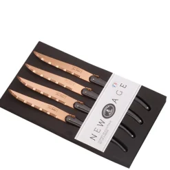 Steak Knives in New Age Copper, Set of 4