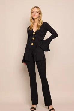 Stella Pants in Black Knit