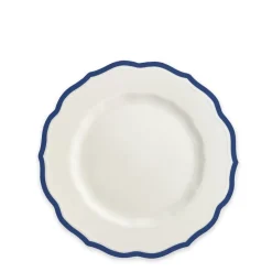 Stella Scalloped Blue Salad Plate