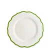 Stella Scalloped Verde Salad Plate