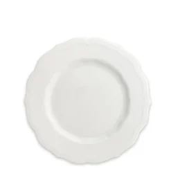 Stella Scalloped White Salad Plate