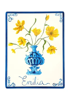 Step Stool in Blue Vase