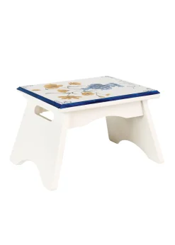 Step Stool in Blue Vase