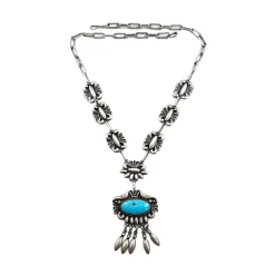 Sterling Silver Necklace By Thomas Jim