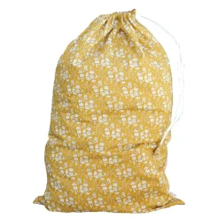 Storage Sack Made With Liberty Fabric in Capel Mustard