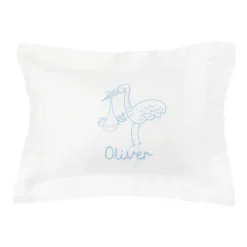 Stork Baby Pillow