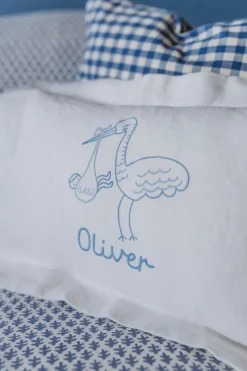 Stork Baby Pillow