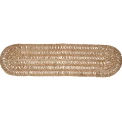 Straw Loop 16" x 60" Table Runner in Natural