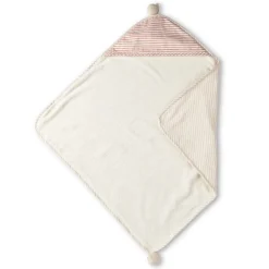 Striped Hooded Towel