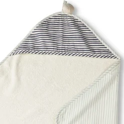 Striped Hooded Towel