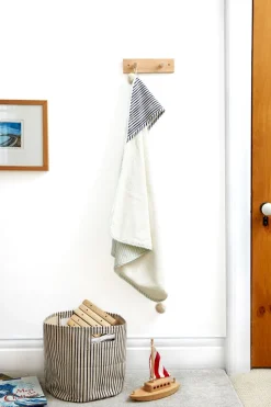 Striped Hooded Towel